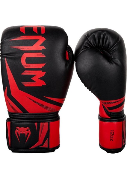 Challenger 3.0 Boxing Gloves Siyah - Kırmızı