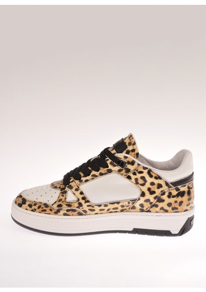Çok Renkli Kadın Deri Sneaker 22417 A fiyatları