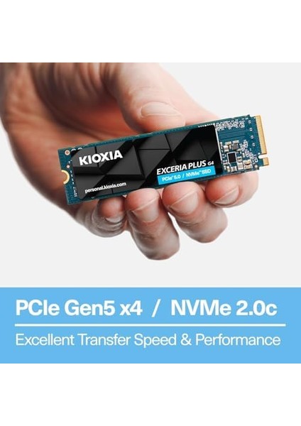 Excerıa Plus G4 2tb Nvme SSD - M.2 2280, Pcıe Gen5, 10000MB/S Okuma, 8200MB/S Yazma modelleri