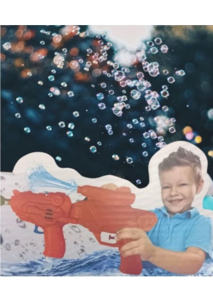 Çok Renkli Su ve Köpük Tabancası, Eğlenceli 2'si 1 Arada Tüfek fiyatları