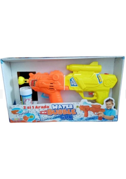 Çok Renkli Su ve Köpük Tabancası, Eğlenceli 2'si 1 Arada Tüfek fırsatları