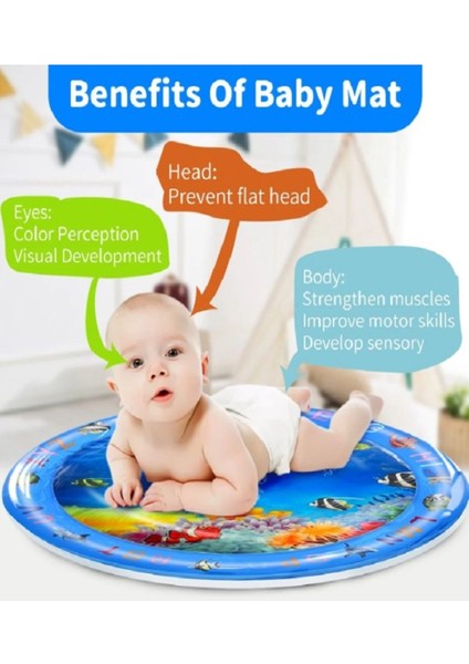 Mavi Bebek Aktivite Oyun Matı, Su Havuzu ve Balık Oyuncaklı, Eğlenceli ve Güvenli Ürün modelleri