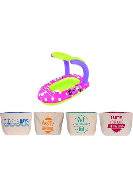 Renkli Çocuklar Için Eğlenceli Şişme Deniz Botu