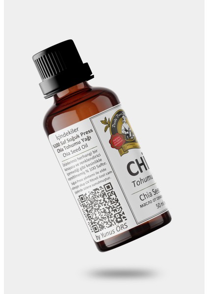 Chia Tohumu Yağı 50 cc