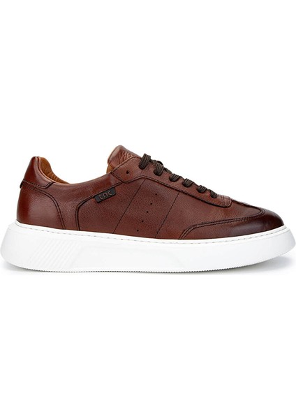 Beyaz Erkek Deri Sneaker 04 3508 Erk Ayk SK24-25