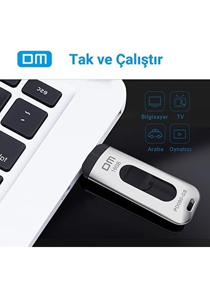 PD090 USB 3.0 Alüminyum 256 GB Flash Bellek modelleri