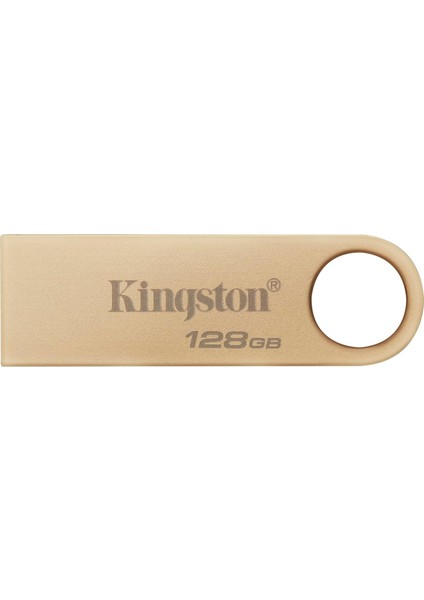 Datatrler Se9 Gen 3-128GB - 220MB/S Okuma - Metal - USB Bellek 3.2 Gen 1 -Altın