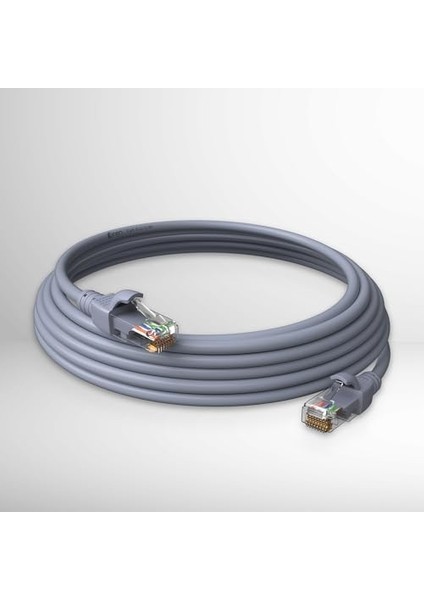 Kablo 5m Cat6 Utp Network-Ağ-Ethernet Patch Kablosu Lszh 24 Awg (Gri) modelleri