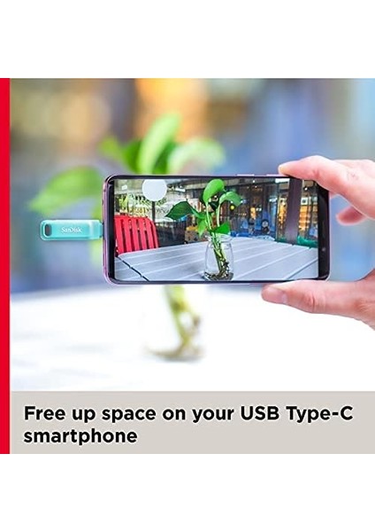 Ultra Dual Drive Go USB Type Ctm Flash Drive 256GB Tiffany Green fiyatları