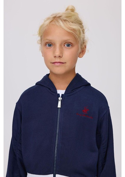 Bg Store Kız Çocuk Lacivert Eşofman Üstü modelleri