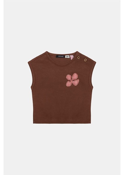 GB Baby Erkek Bebek Kahverengi Tshirt
