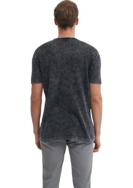 Bisiklet Yaka Regular Fit Pamuklu Triko Tişört modelleri