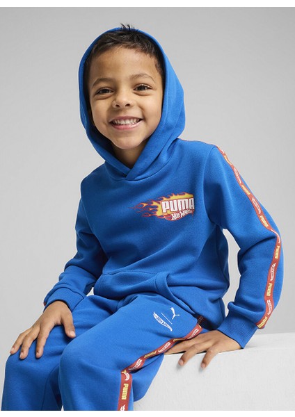 Mavi Erkek Çocuk Sweatshirt 63007158-PUMA x Hot Wheels Hoodie T fiyatları