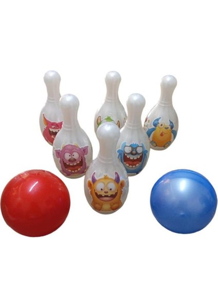 Çok Renkli Beyaz Bowling Seti ile Eğlenceyi Yaşayın, Arkadaşlarınızla Keyifli Zamanlar Geçirin