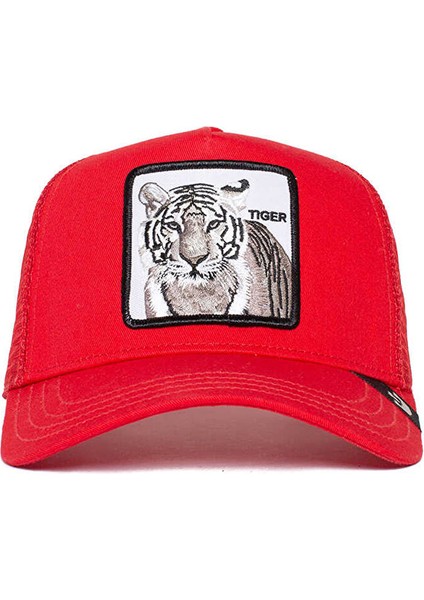 101-0392 The White Tiger Kırmızı Unisex Şapka