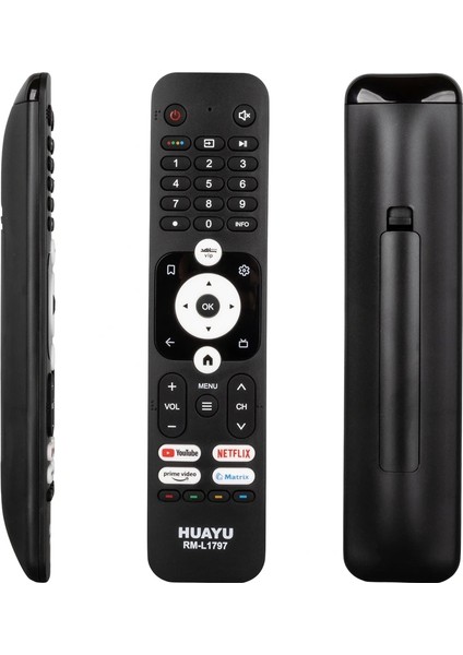 RM-L1797 Haıer Youtube-Netflıx-Prıme Vıdeo Tuşlu Lcd-Led Tv Kumanda