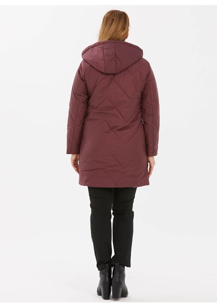 Bordo Kadın Mont 22KSL6008 indirimleri