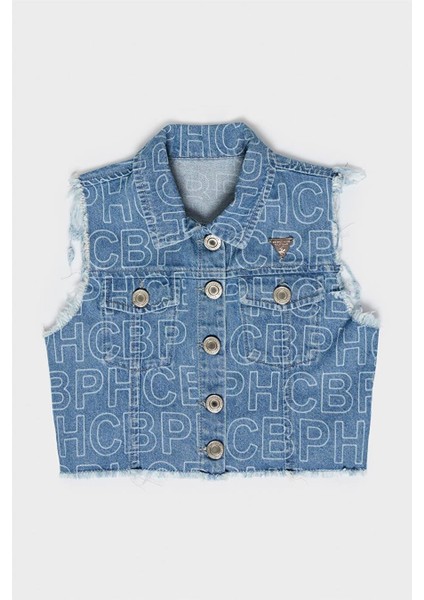 Kız Çocuk Denim Yelek indirimleri