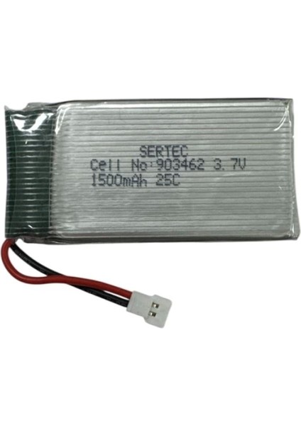 903462 / 3,7V - 1500MAH. - 25C Beyaz Soket