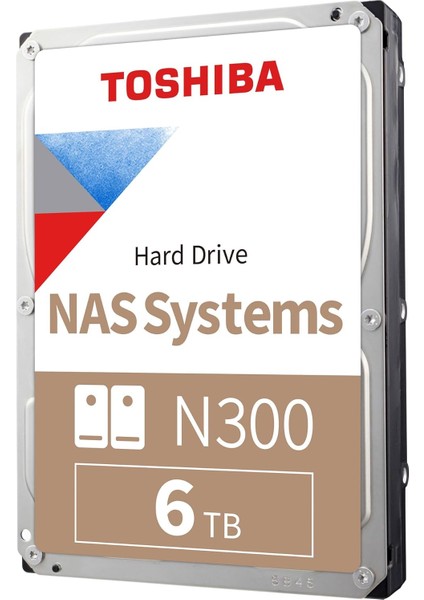 N300 6tb 3.5' Nas HDD - 7200RPM, 512MB Cache, Sata Iıı