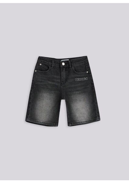 Bg Store Erkek Çocuk Siyah Şort