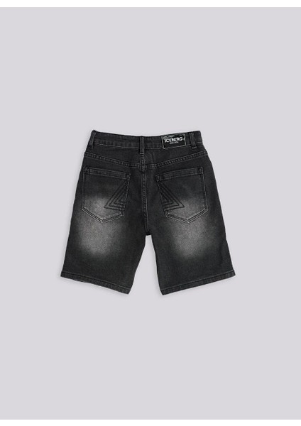 Bg Store Erkek Çocuk Siyah Şort