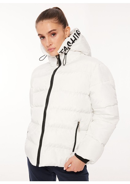 Beyaz Kadın Mont MONT5104BEYAZ