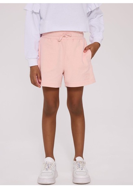 Bg Store Kız Çocuk Pembe Şort