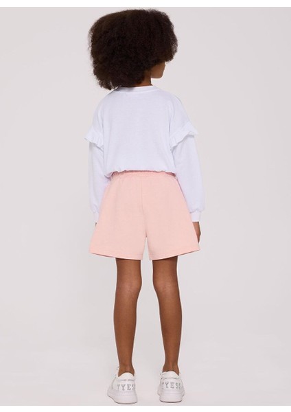 Bg Store Kız Çocuk Pembe Şort