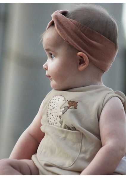 Organik Pale Khaki ‘hedgehog’ Balon Tulum