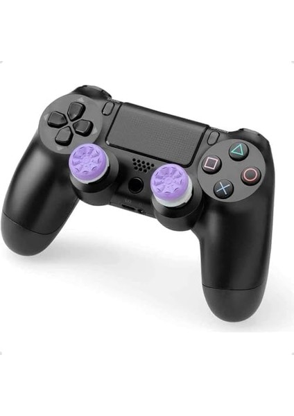 Thumbstick Extender, 4 ve 5 Için Galaxy Purple Performanslı Thumbstickler, Uyumlu Kumanda Kavrama Performansı, Galaxy Temalı Thumbstick Kapakları (Mor) modelleri