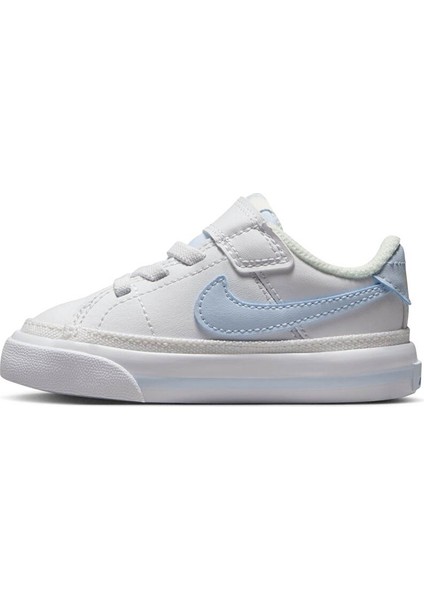Beyaz - Mavi Bebek Yürüyüş Ayakkabısı DA5382-129-NIKE Court Legacy (Tdv) fiyatları