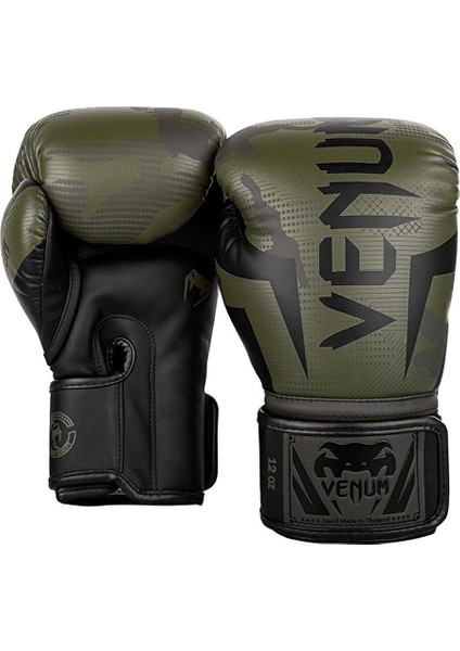 Boks Eldiveni Elıte Boxing Gloves Haki