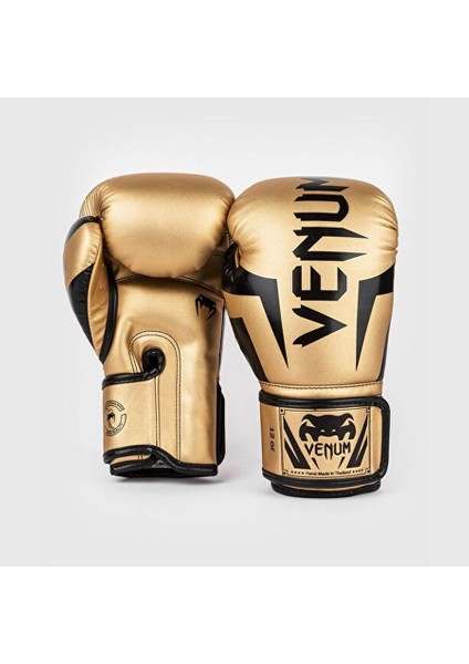 Boks Eldiveni Elıte Boxing Gloves Altın - Siyah