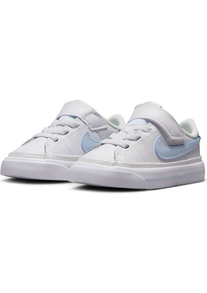 Beyaz - Mavi Bebek Yürüyüş Ayakkabısı DA5382-129-NIKE Court Legacy (Tdv) fırsatları