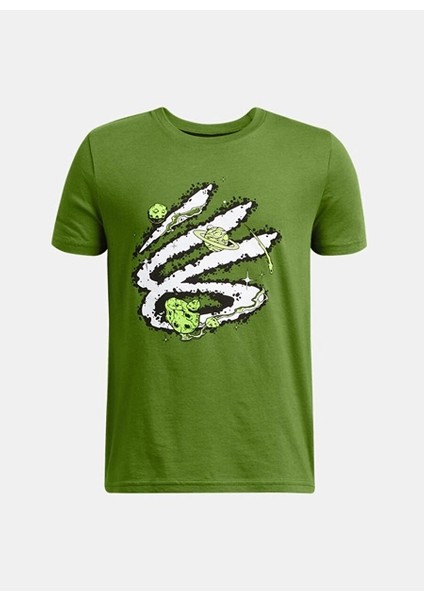 Haki Erkek Çocuk Baskılı T-Shirt 1387103-306-CURRY Trend Tee 1