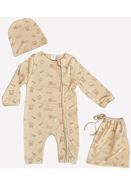 Organik Pale Khaki ‘ancient History’ Set