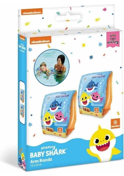Renkli Baby Shark Kolluk 25X15 Cm, Çocuklar Için Eğlenceli ve Güvenli Koruma Seti fiyatları