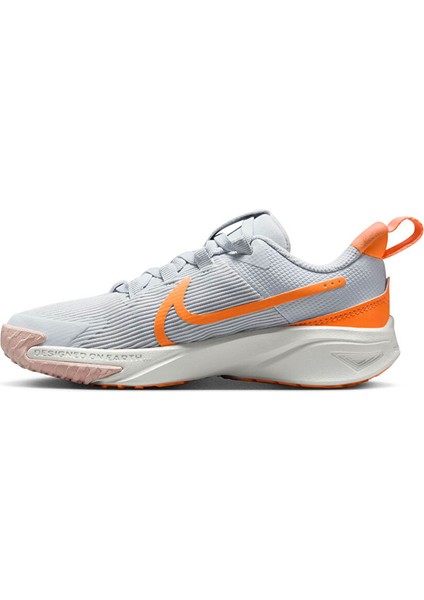 Gri - Turuncu Kız Çocuk Yürüyüş Ayakkabısı DX7614-008-NIKE Star Runner 4 Nn (P fiyatları