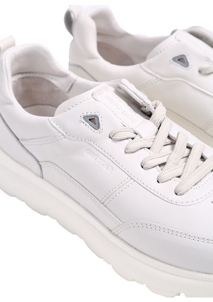 Koyu Beyaz Erkek Deri Sneaker 3Y1SA16070 indirimleri