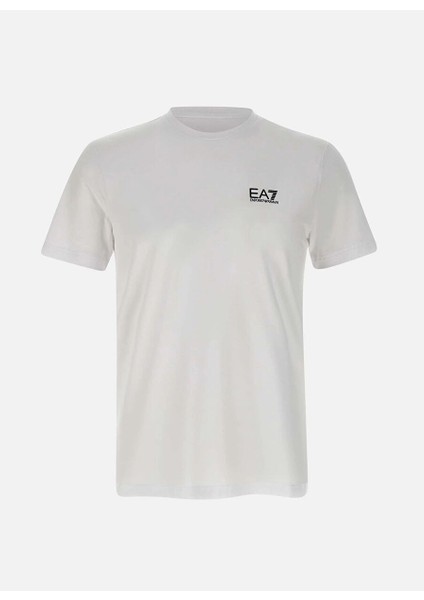 Beyaz Erkek Slim Fit T-Shirt 8NPT26PJVQZ1100
