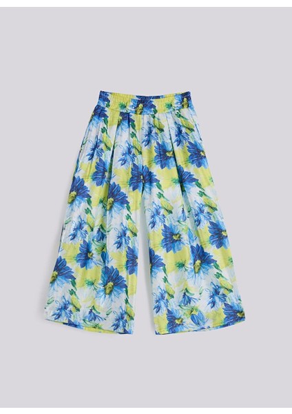 Bg Store Kız Çocuk Desenli Pantolon