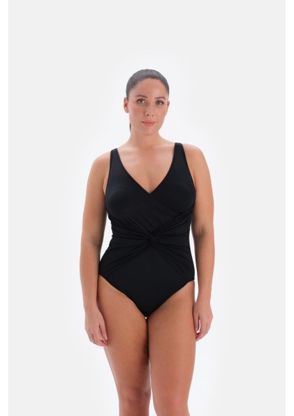 Büyük Beden Toarlayıcı Kadın Yüzücü Mayo 3243