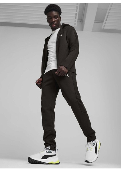 Siyah Erkek Çocuk Düz Sweatpant 68180401-EVOSTRIPE Pants Dk