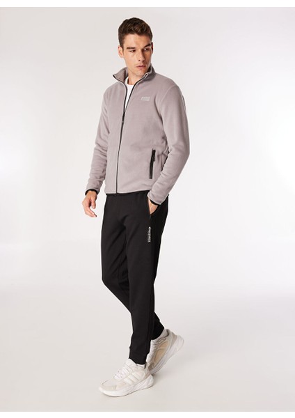 Siyah Erkek Jogger Düz Eşofman Altı D4WM-EA3227