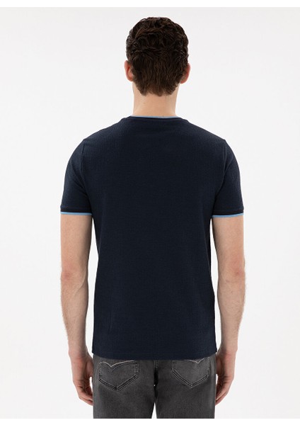 Lacivert Erkek Slim Fit T-Shirt Kıko indirimleri