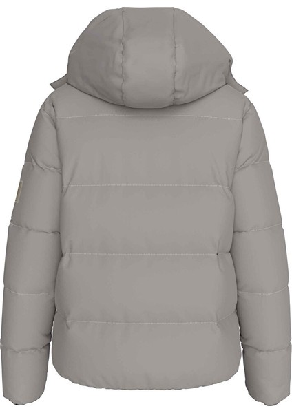 Essentıals Down Jacket Gri Erkek Mont J30J325946PB3