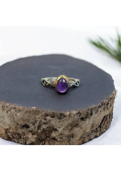 Ametist Gümüş Yüzük modelleri