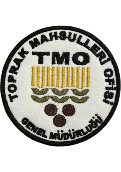 Toprak Mahsulleri Ofisi Tmo Nakış Peç Patch - 8 cm