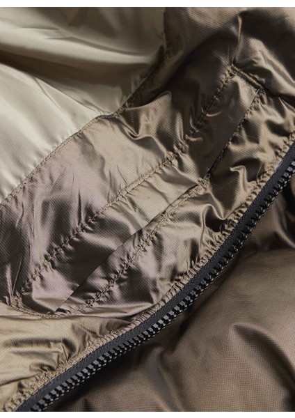Kahve Erkek Mont J30J326097PAV Two Tone Puffer Jacke fırsatları